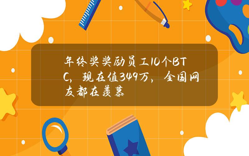 年终奖奖励员工10个BTC，现在值349万，全国网友都在羡慕