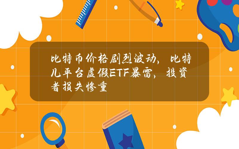 比特币价格剧烈波动，比特儿平台虚假ETF暴雷，投资者损失惨重